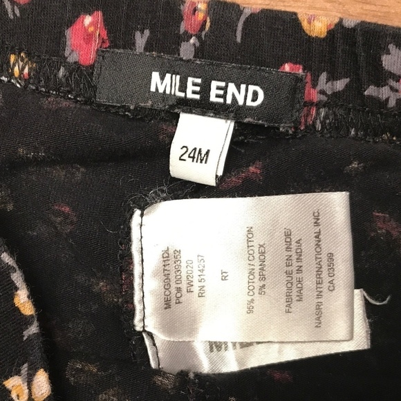 Mile End Baby’s leggings Floral print Size 24m - Picture 3 of 4